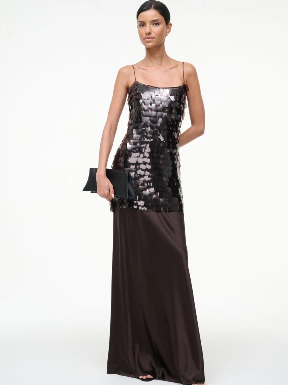 STAUD MESA Dress in Earth Size 4
